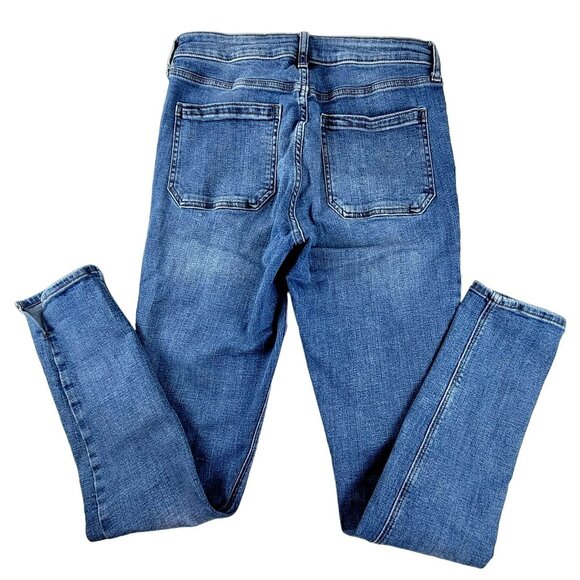 Old Navy Girls Jeans Rockstar Super Skinny Ankle size 8 Tall JH1668089 - Picture 2 of 4